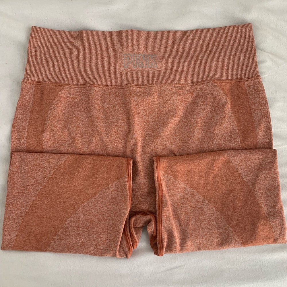 PINK coral active wear leggings
